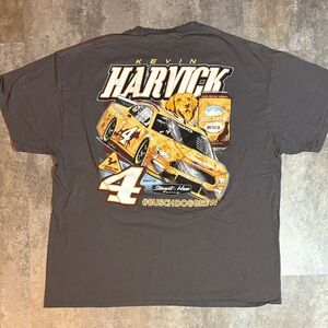 Men's Kevin Harvick Stewart-Haas Racing Team Collection Charcoal Busch Dog XXL